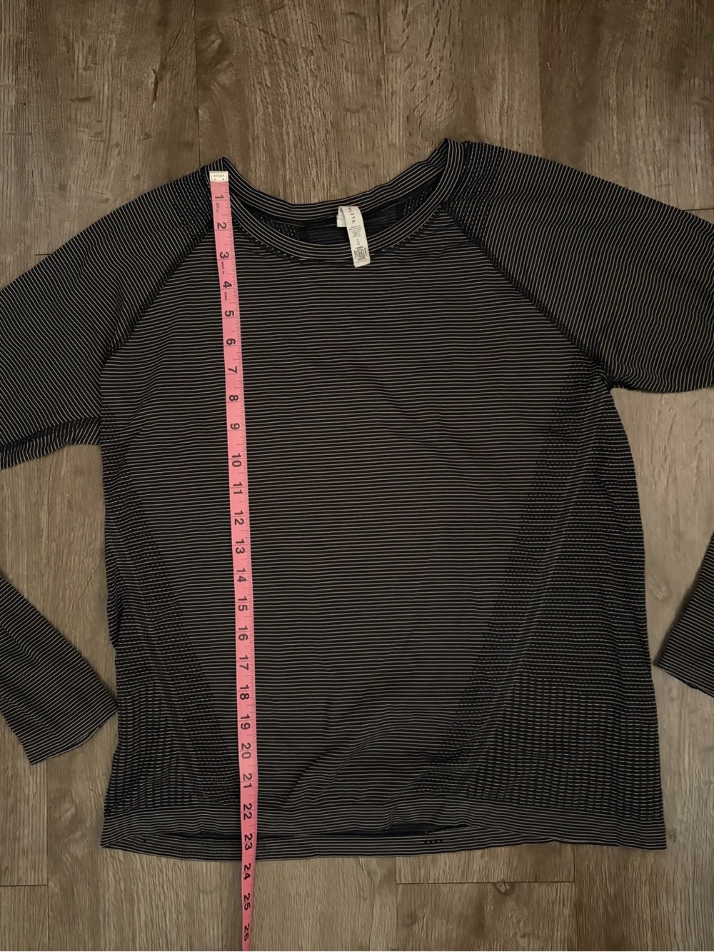 Athleta Momentum Seamless Striped Long Sleeve Running Top Women's XL - Picture 7 of 7